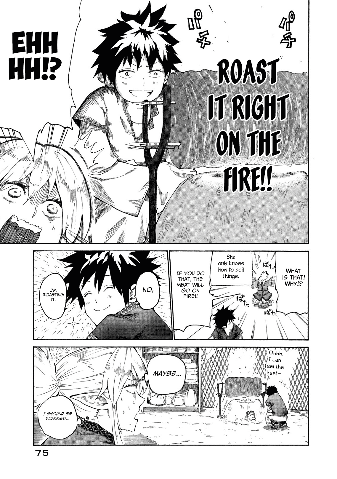 Mazumeshi Elf to Yuboku gurashi Chapter 2 28